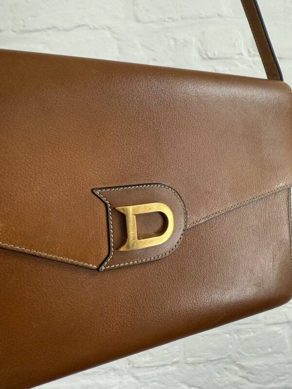 Vintage Crossbody Cognac - Afbeelding 4