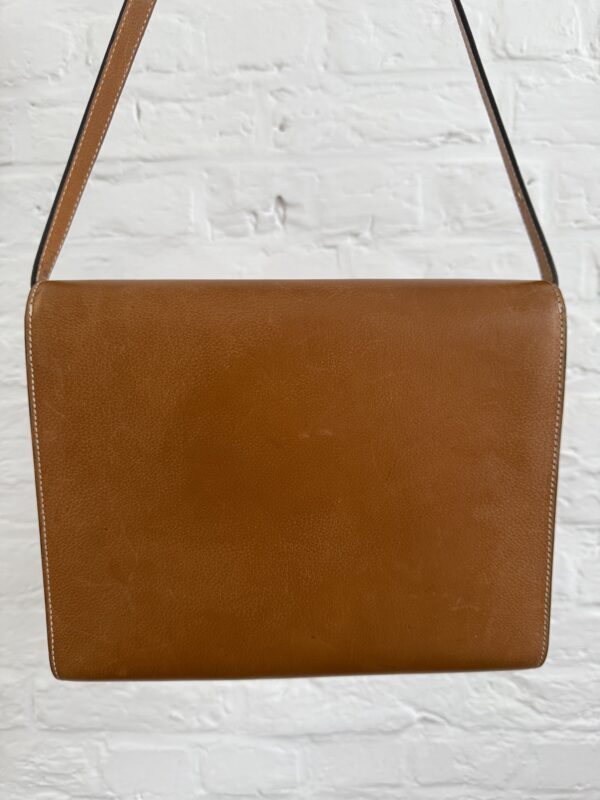 Vintage Crossbody Cognac - Afbeelding 9