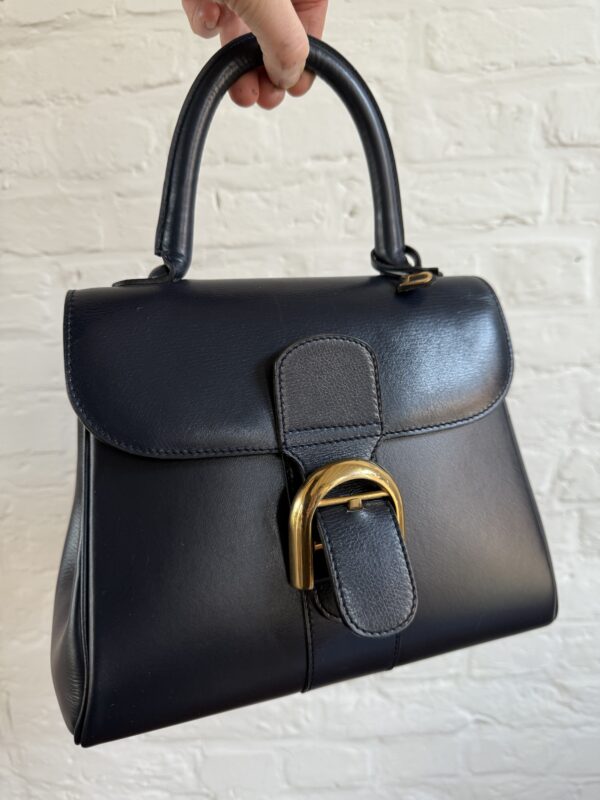 Vintage Brillant PM Marine Box Calf - Afbeelding 3