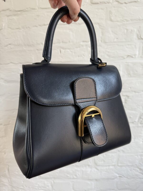 Vintage Brillant PM Marine Box Calf - Afbeelding 4