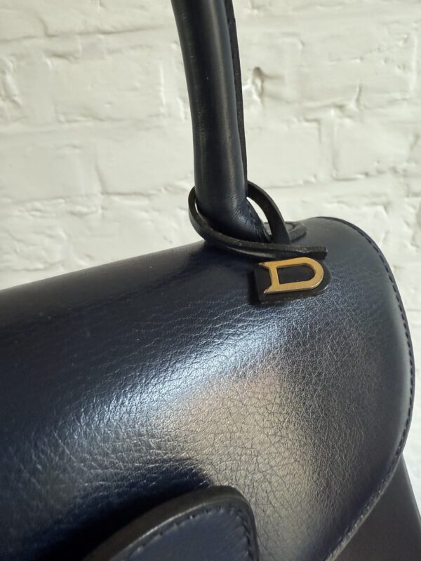 Vintage Brillant PM Marine Box Calf - Afbeelding 7