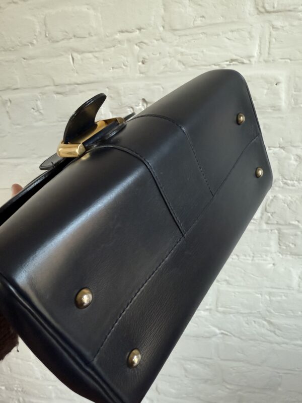 Vintage Brillant PM Marine Box Calf - Afbeelding 13