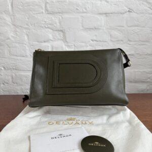 Louise Clutch Allure in Kaki
