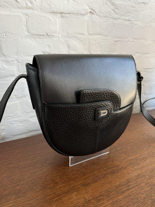 Vintage Rondeau Crossbody in Zwart - Afbeelding 2