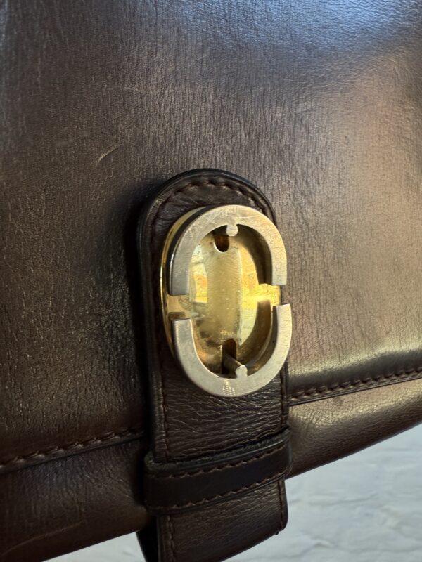 Crossbody in marron box calf - Afbeelding 5