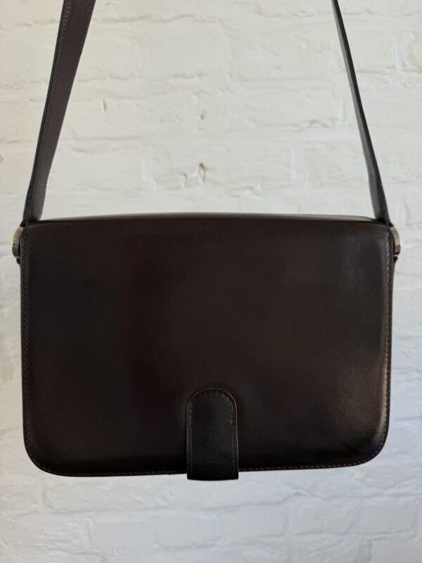 Crossbody in marron box calf - Afbeelding 9