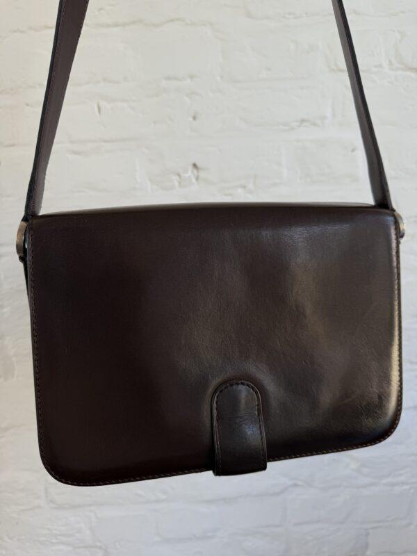 Crossbody in marron box calf - Afbeelding 10