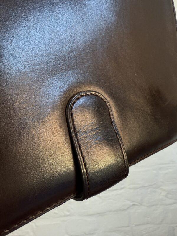 Crossbody in marron box calf - Afbeelding 12