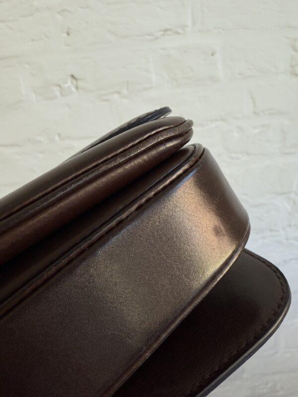 Crossbody in marron box calf - Afbeelding 14