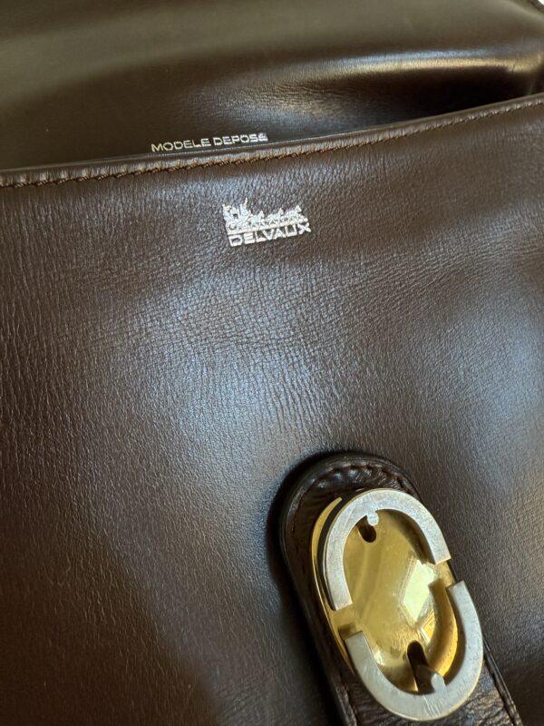 Crossbody in marron box calf - Afbeelding 15