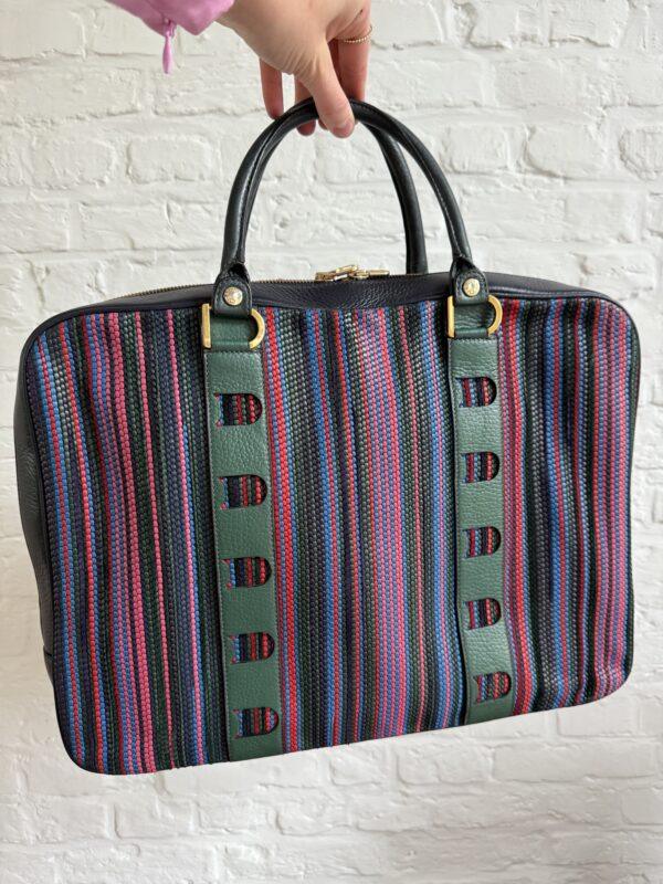 Laptoptas in toile de cuir - Afbeelding 8