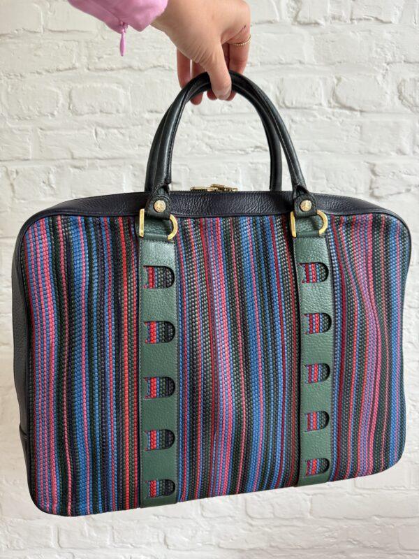 Laptoptas in toile de cuir - Afbeelding 15