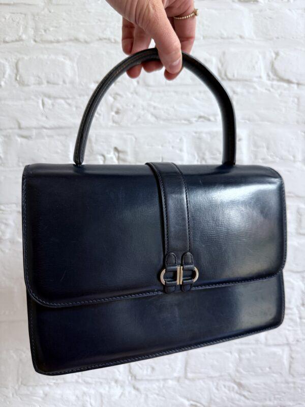 Vintage Tophandle in Box Calf - Afbeelding 4
