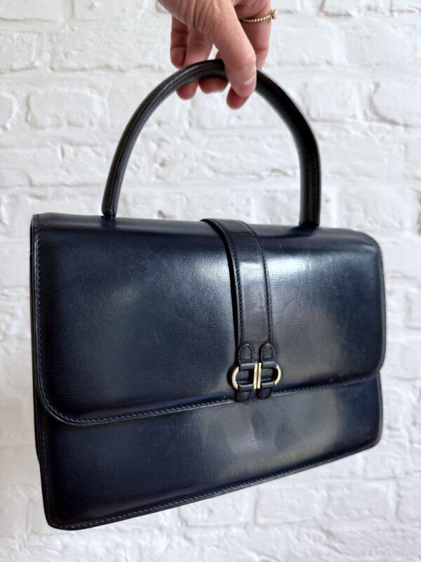 Vintage Tophandle in Box Calf - Afbeelding 5