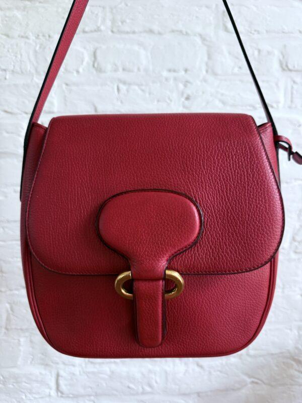 Vintage crossbody in rood - Afbeelding 6