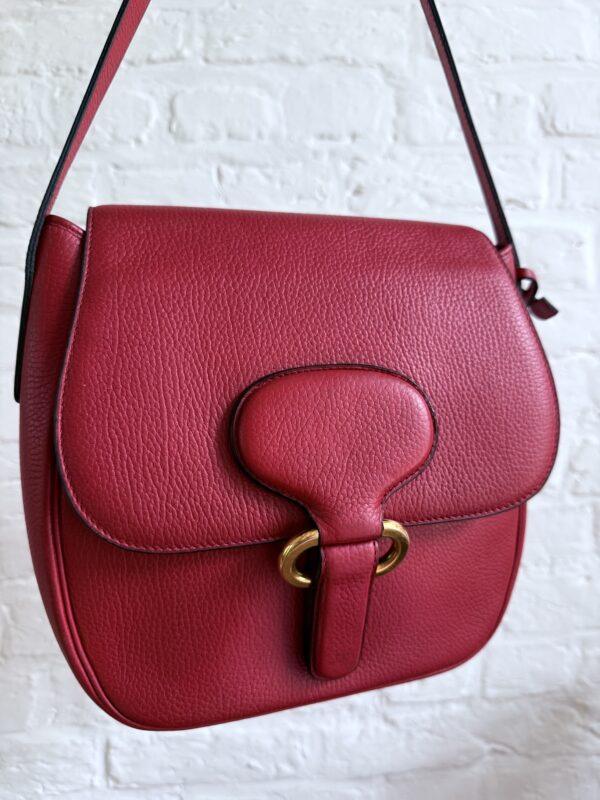 Vintage crossbody in rood - Afbeelding 7