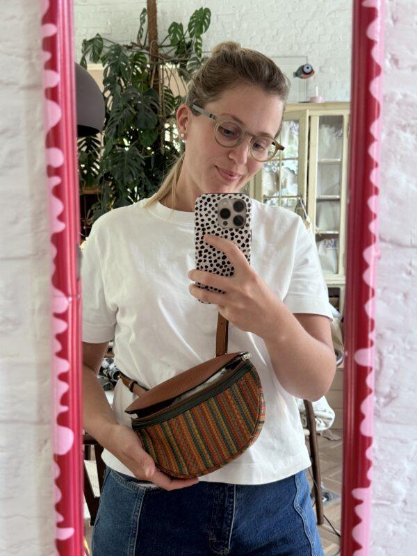 Crossbody in Toile de Cuir - NIEUW - Afbeelding 4