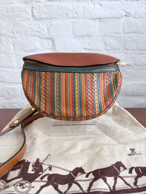 Crossbody in Toile de Cuir - NIEUW