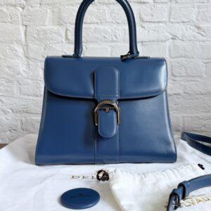Brillant MM Bleu de Prusse Box Calf