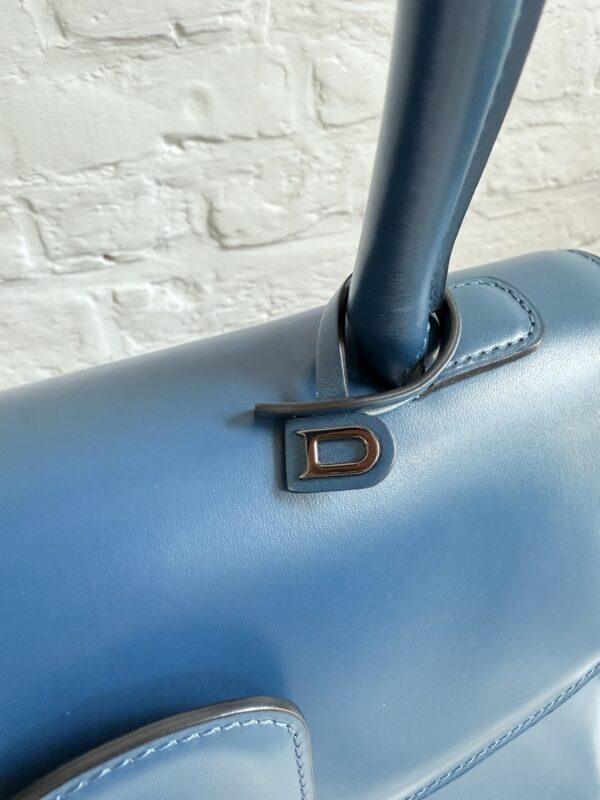 Brillant MM Bleu de Prusse Box Calf - Afbeelding 7