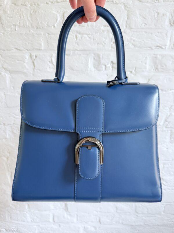 Brillant MM Bleu de Prusse Box Calf - Afbeelding 3
