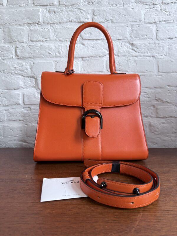 Brillant MM Box Calf Mandarine