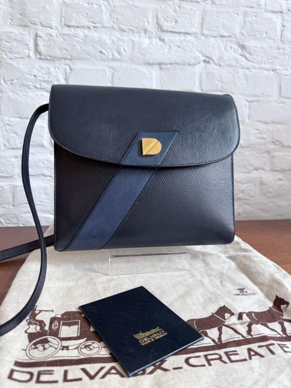 Vintage Crossbody in Marine - Afbeelding 2