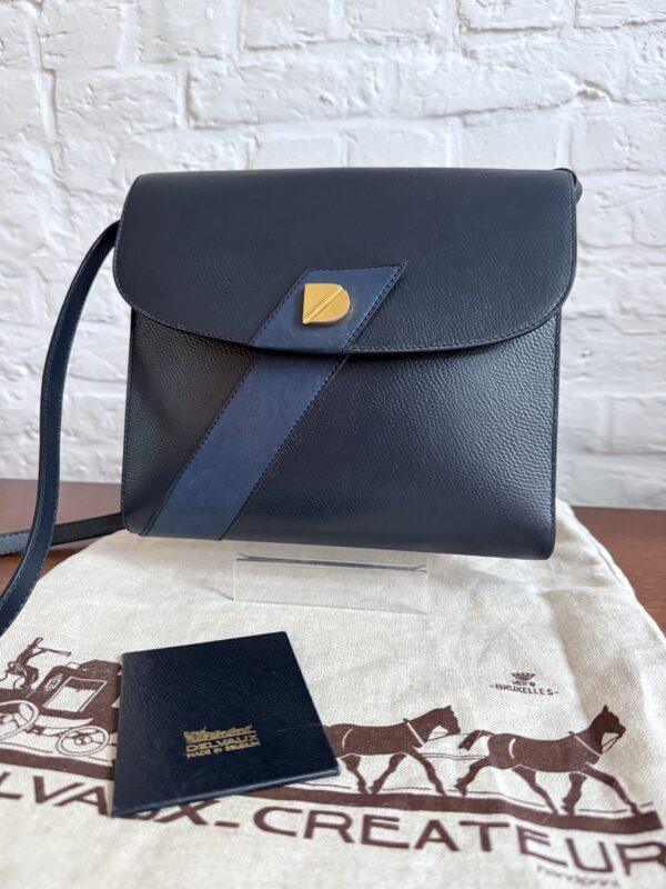 Vintage Crossbody in Marine - Afbeelding 4