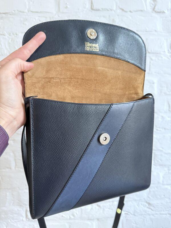 Vintage Crossbody in Marine - Afbeelding 10