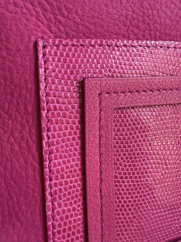 Le Pin Baudrier Santiag Lézard Brillant Rose Indien - Afbeelding 8
