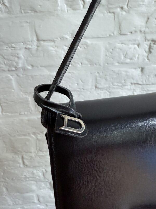 Crossbody in zwarte Boxcalf - Afbeelding 7