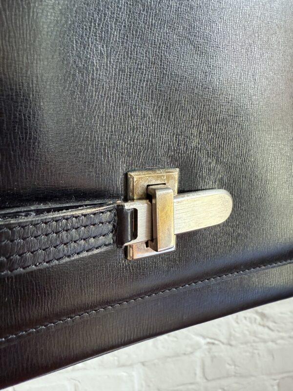 Crossbody in zwarte Boxcalf - Afbeelding 8