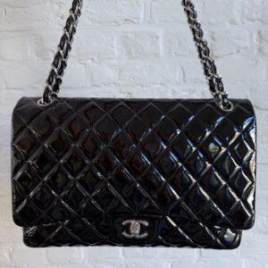 Chanel XL Patent Flap Bag