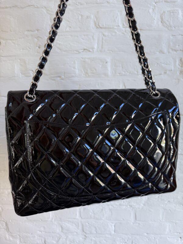 Chanel XL Patent Flap Bag - Afbeelding 11