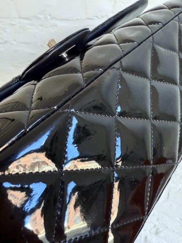 Chanel XL Patent Flap Bag - Afbeelding 13