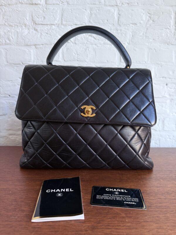 Chanel Vintage Tophandle - Afbeelding 4