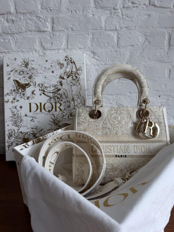Lady Dior D-Lite White - NIEUW