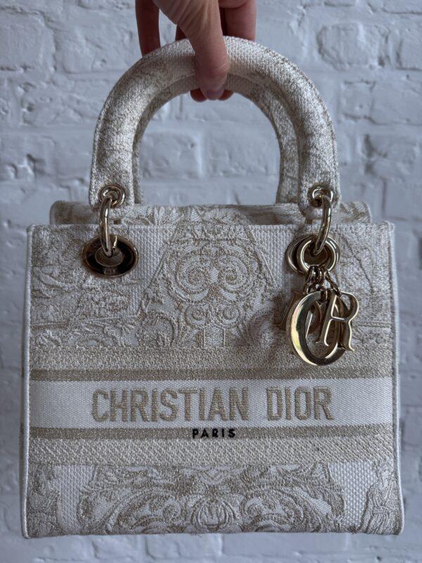 Lady Dior D-Lite White - NIEUW - Afbeelding 2