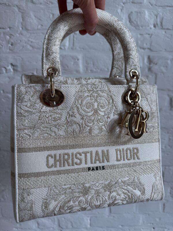 Lady Dior D-Lite White - NIEUW - Afbeelding 6
