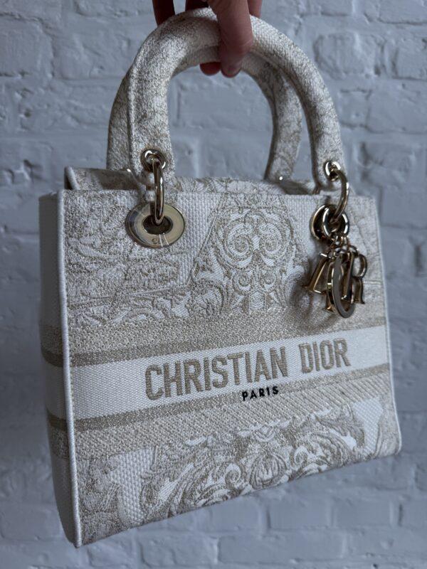 Lady Dior D-Lite White - NIEUW - Afbeelding 7