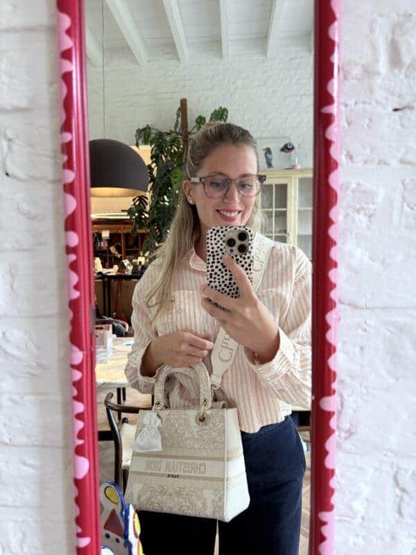 Lady Dior D-Lite White - NIEUW - Afbeelding 15