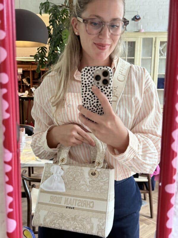 Lady Dior D-Lite White - NIEUW - Afbeelding 16