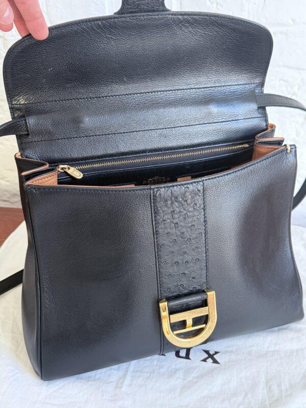Brillant MM Autruche/Jumping Calf Noir - Afbeelding 22