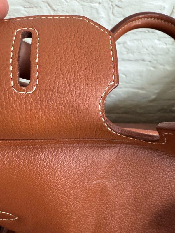 Hermes Birkin Barenia 35 GHW - Afbeelding 9