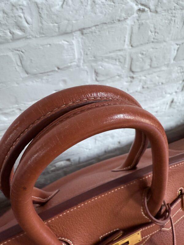 Hermes Birkin Barenia 35 GHW - Afbeelding 13