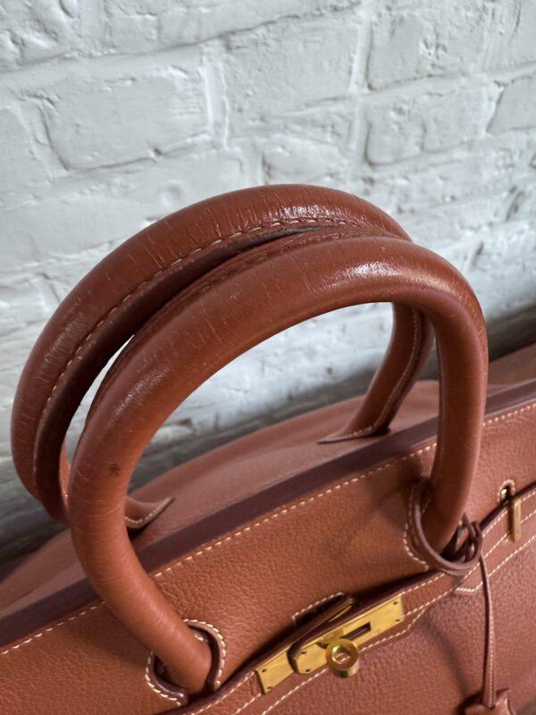 Hermes Birkin Barenia 35 GHW - Afbeelding 14
