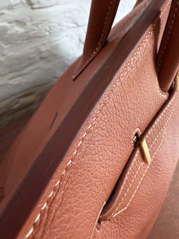 Hermes Birkin Barenia 35 GHW - Afbeelding 16