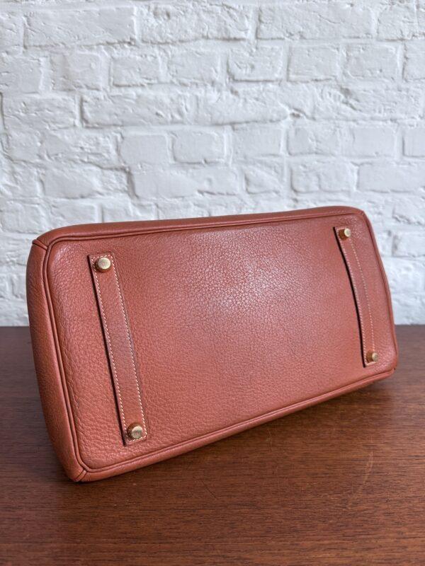 Hermes Birkin Barenia 35 GHW - Afbeelding 18