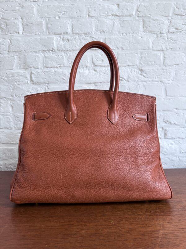 Hermes Birkin Barenia 35 GHW - Afbeelding 5