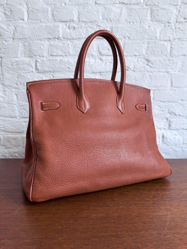 Hermes Birkin Barenia 35 GHW - Afbeelding 3